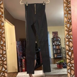 All Things Golden fake leather leggings high waist never been worn